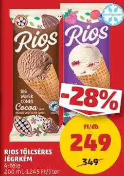 PENNY RIOS TÖLCSÉRES JÉGKRÉM ajánlat