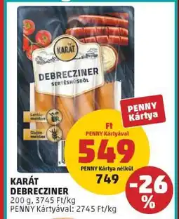 PENNY KARÁT DEBRECZINER ajánlat