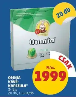 PENNY OMNIA KÁVÉKAPSZULA ajánlat