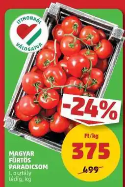 PENNY Magyar fürtös paradicsom ajánlat