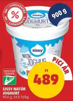 PENNY Sissy Natúr Joghurt ajánlat