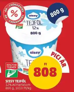 PENNY Sissy Tejföl ajánlat