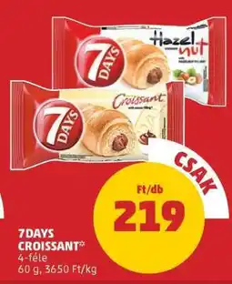 PENNY 7days croissant ajánlat