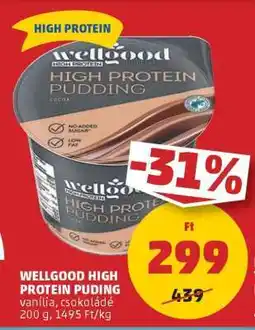 PENNY WELLGOOD HIGH PROTEIN PUDING ajánlat