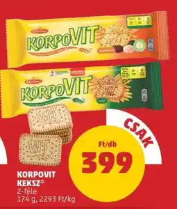 PENNY Korpovit Keksz ajánlat