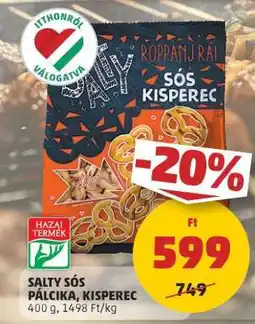 PENNY Salty Sós Pálcika, Kisperec ajánlat