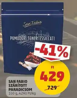 PENNY San Fabio Szárított Paradicsom ajánlat
