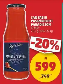 PENNY San Fabio Passzírozott Paradicsom ajánlat