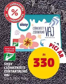 PENNY Sissy Csökkentett Zsírtartalmú Vaj ajánlat