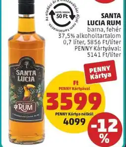 PENNY Santa Lucia Rum ajánlat