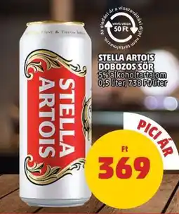PENNY Stella Artois dobozos sör ajánlat