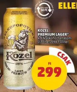 PENNY Kozel Premium Lager ajánlat