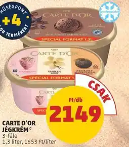 PENNY CARTE D'OR Jégkrém ajánlat