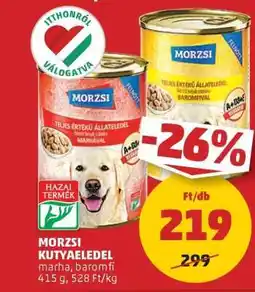 PENNY MORZSI KUTYAELEDEL ajánlat