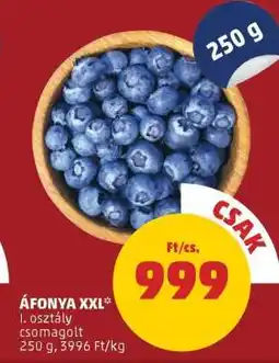 PENNY Áfonya XXL ajánlat