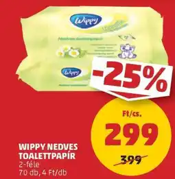 PENNY Wippy Nedves Toalettpapír ajánlat
