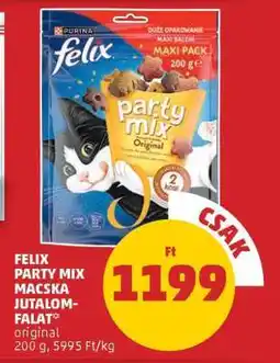 PENNY Felix Party Mix Macska Jutalomfalat ajánlat