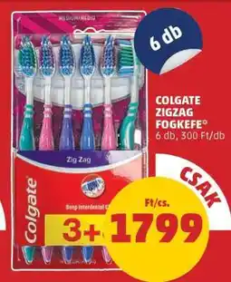 PENNY Colgate Zigzag Fogkefe ajánlat