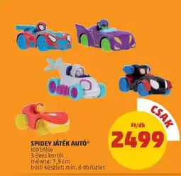 PENNY SPIDEY JÁTÉK AUTÓ ajánlat