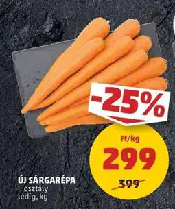 PENNY Új Sárgarépa ajánlat