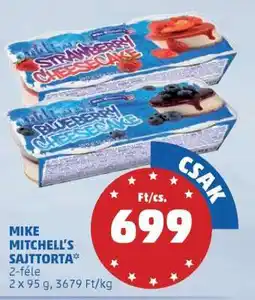 PENNY MIKE MITCHELL'S SAJTTORTA ajánlat
