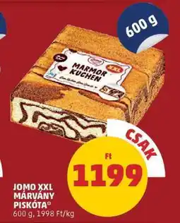 PENNY JOMO XXL Márvány Piskóta ajánlat