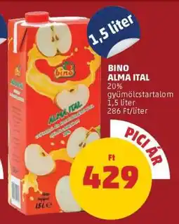 PENNY Bino Alma Ital ajánlat