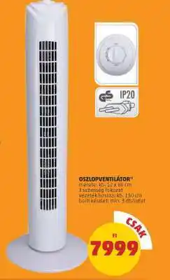PENNY Oszlopventilátor ajánlat