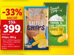 Lidl Snack Day Chips ajánlat
