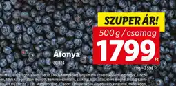 Lidl Áfonya ajánlat