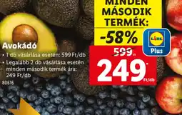 Lidl Avokád ajánlat