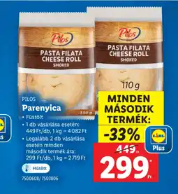 Lidl Pilos Parenica ajánlat