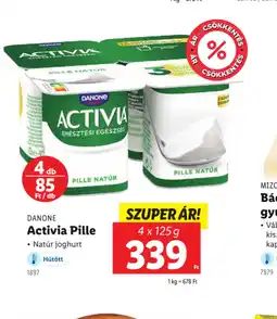 Lidl Danone Activia Pille ajánlat