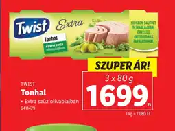 Lidl Twist Tonhal ajánlat