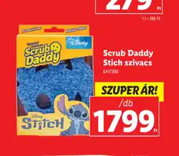 Lidl Scrub Daddy Stich szivacs ajánlat