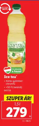 Lidl Ice Tea ajánlat