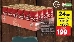 Lidl Arany Ászok Világos Sör ajánlat