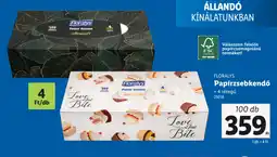 Lidl Floralys Papírzsebkendő ajánlat