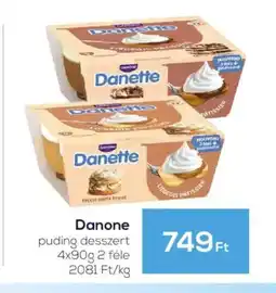 GRoby Danone puding desszert ajánlat