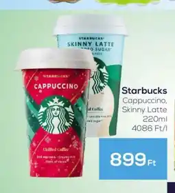 GRoby Starbucks Cappuccino, Skinny Latte ajánlat