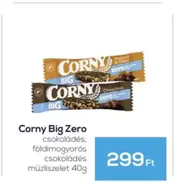 GRoby Corny Big Zero csokoládés, földimogyorós ajánlat