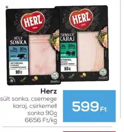 GRoby Herz sült sonka, csemege karaj, csirkemell ajánlat