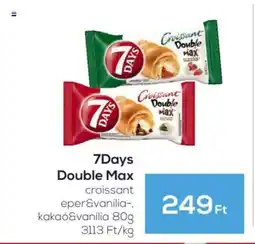 GRoby 7Days Double Max croissant ajánlat