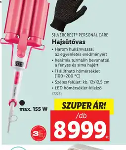 Lidl Silvercrest Personal Care Hajsütővas ajánlat