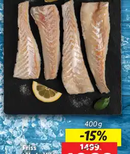 Lidl Friss tőkehalfilé ajánlat