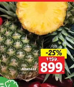 Lidl Ananász ajánlat
