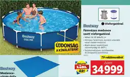 Lidl Fémvázas medence szett vízforgatóval ajánlat