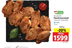 Lidl Grillmeister Pácolt kacsamell ajánlat
