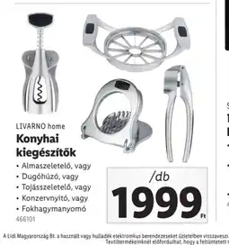 Lidl Livarno home Konyhai kiegészítők ajánlat
