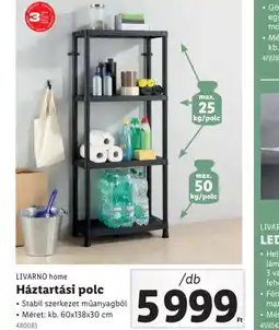 Lidl Livarno home Háztartási polc ajánlat